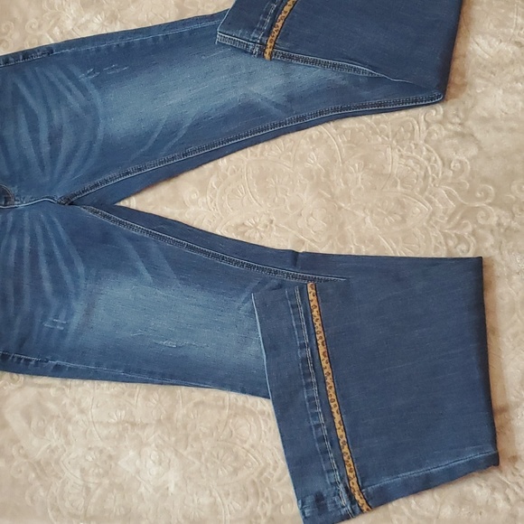 Grace in LA Trouser Wide Leg Jeans - Picture 2 of 7